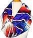 Algopix Similar Product 19 - Mexican Serape Infinity Scarf Winter