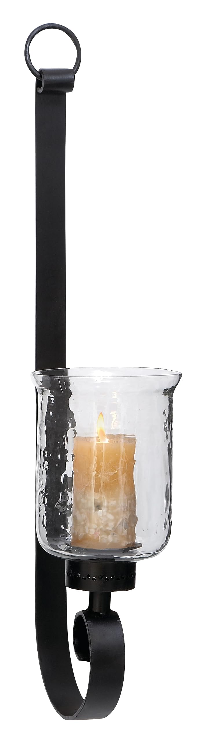 Algopix Similar Product 1 - Deco 79 Metal Glass Wall Sconce