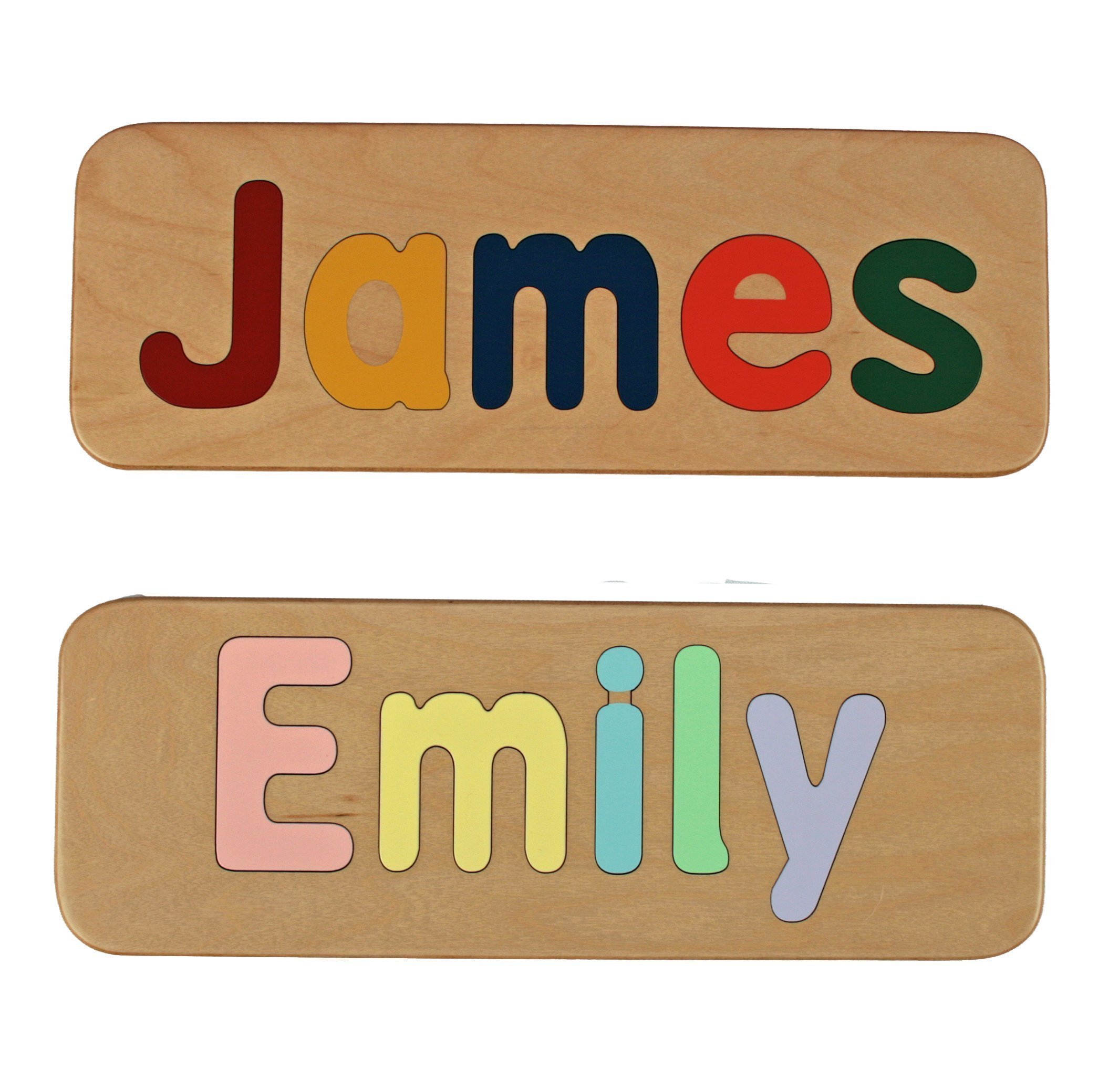 Algopix Similar Product 6 - Personalized Name Puzzle by J and P