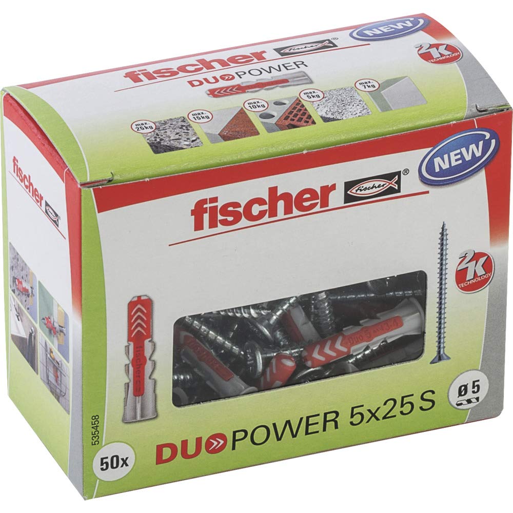 Algopix Similar Product 13 - fischer DuoPower 5 x 25 S PH Powerful