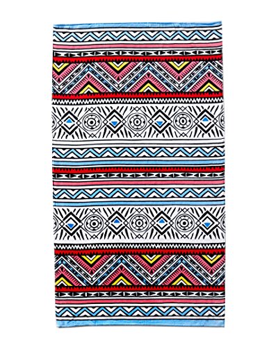 Algopix Similar Product 8 - Africana Brazilian Velour Beach Towel