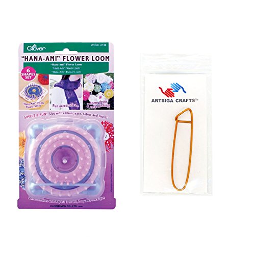 Algopix Similar Product 9 - Clover HanaAmi Flower Loom Bundle with