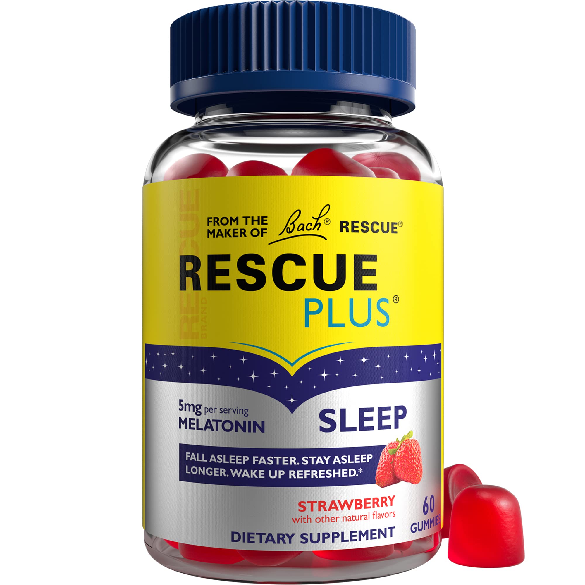 Algopix Similar Product 17 - Bach RESCUE PLUS Melatonin Sleep
