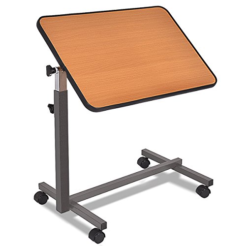 Algopix Similar Product 4 - Goplus Overbed Table Adjustable Medical