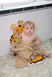 Algopix Similar Product 14 - Baby Bath Time Drying Mat Giraffe 