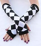 Algopix Similar Product 5 - Harlequin Jester Arm Warmers