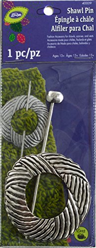 Algopix Similar Product 19 - LoRan 40009 Shawl Pin with Round