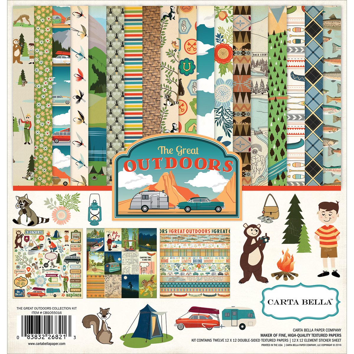 Algopix Similar Product 2 - Carta Bella Paper Company The Outdoors