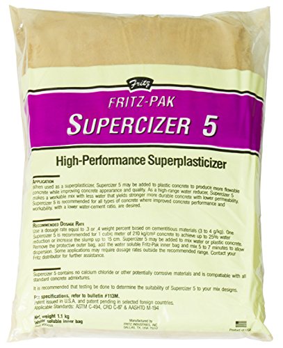 Algopix Similar Product 15 - FritzPak Concrete Superplasticizer