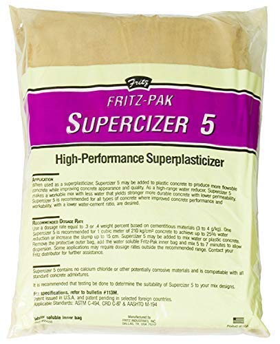Algopix Similar Product 14 - FritzPak Concrete Superplasticizer