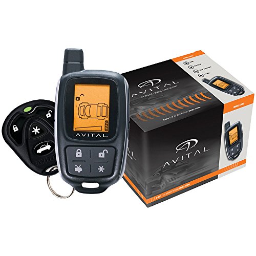 Algopix Similar Product 7 - Avital 3305L 2Way LCD Security System