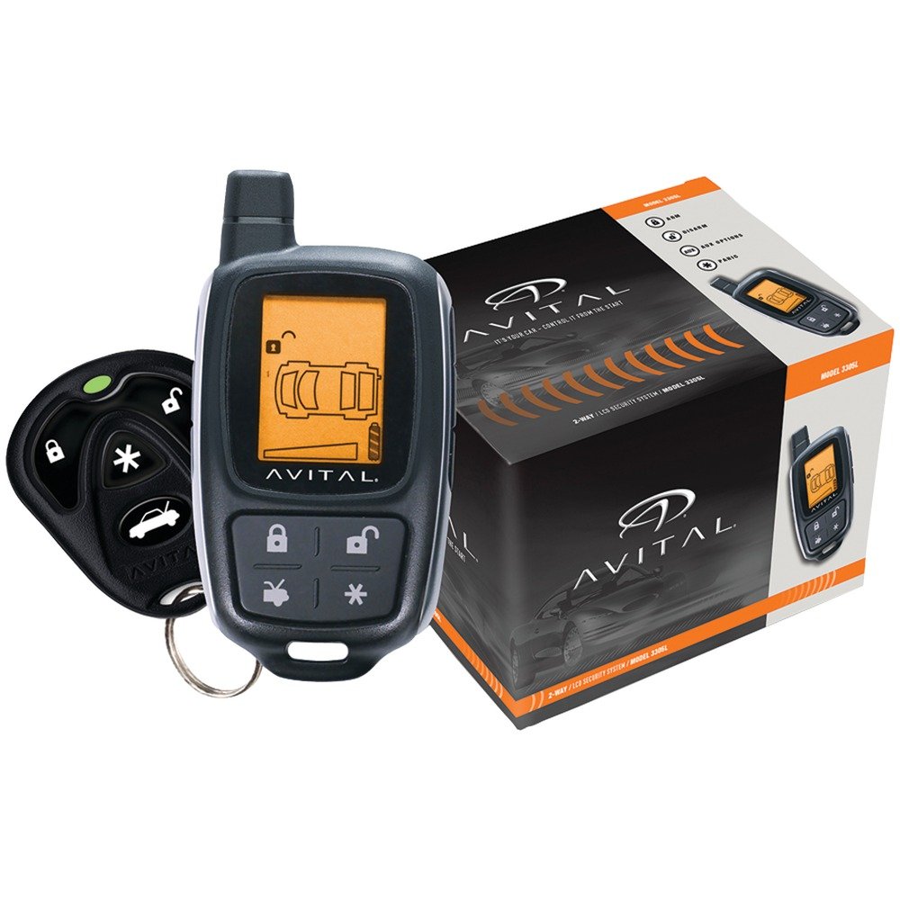 Algopix Similar Product 18 - Avital 3305L 2Way LCD Security System