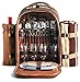 Algopix Similar Product 17 - Hap Tim Picnic Backpack Bag for 4