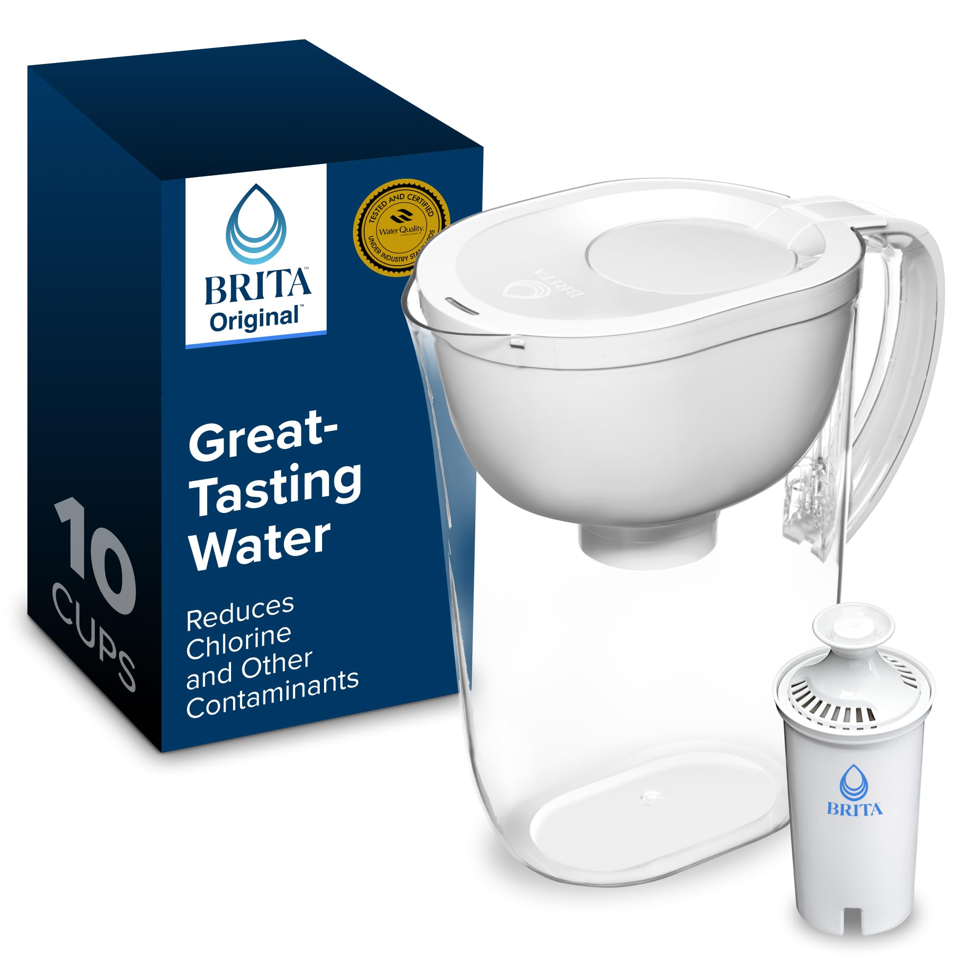 Algopix Similar Product 7 - Brita Large 10Cup Water Filter