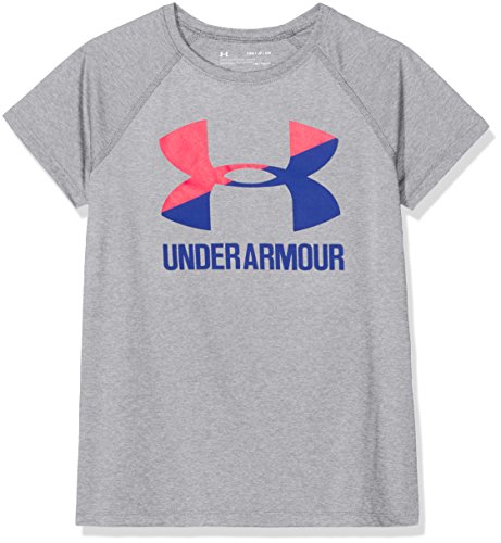 Algopix Similar Product 5 - Under Armour Girls Solid Big Logo Short
