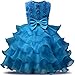 Algopix Similar Product 4 - NNJXD Girl Dress Kids Ruffles Lace