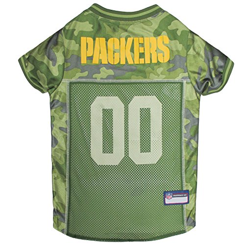 Algopix Similar Product 12 - NFL Green Bay Packers Camouflage Dog