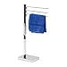 Algopix Similar Product 19 - Relaxdays Chromed Towel Stand 78 x 18 x