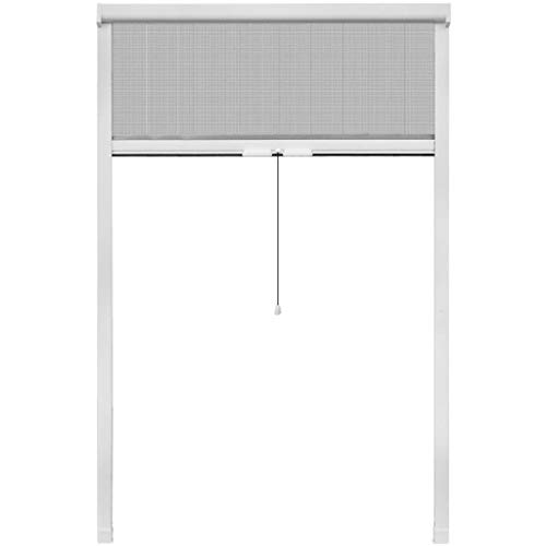 Algopix Similar Product 6 - White Roll Down Insect Screen for