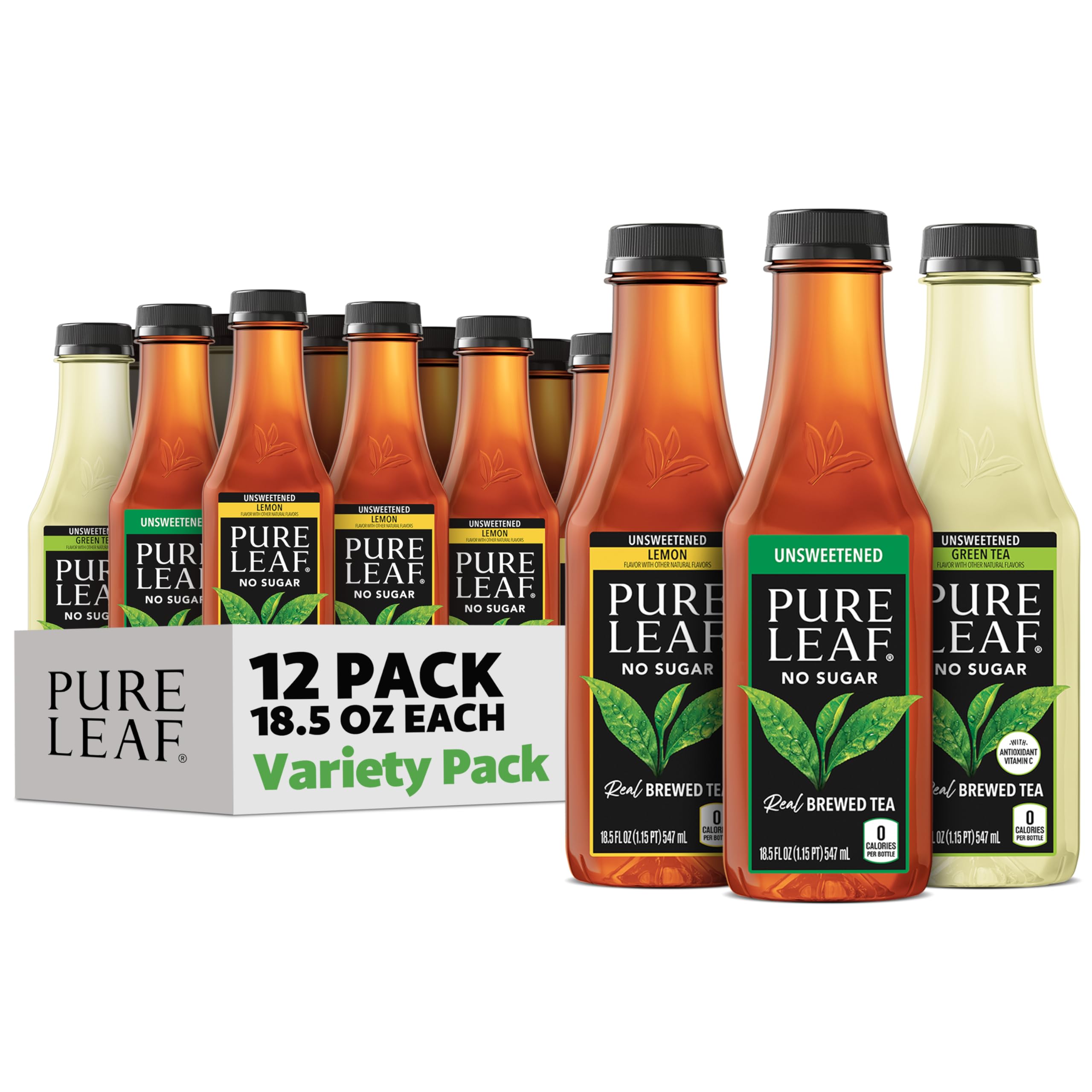 Algopix Similar Product 10 - Pure Leaf Iced Tea Unsweetened 3