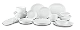 Algopix Similar Product 16 - CORELLE Winter Frost White Dinnerware