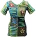 Algopix Similar Product 19 - Women Patchwork Body Fit Vest Blouse
