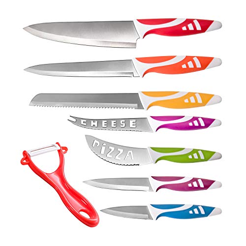 Algopix Similar Product 14 - Kitchen Knife Set Chef Knives  8pc