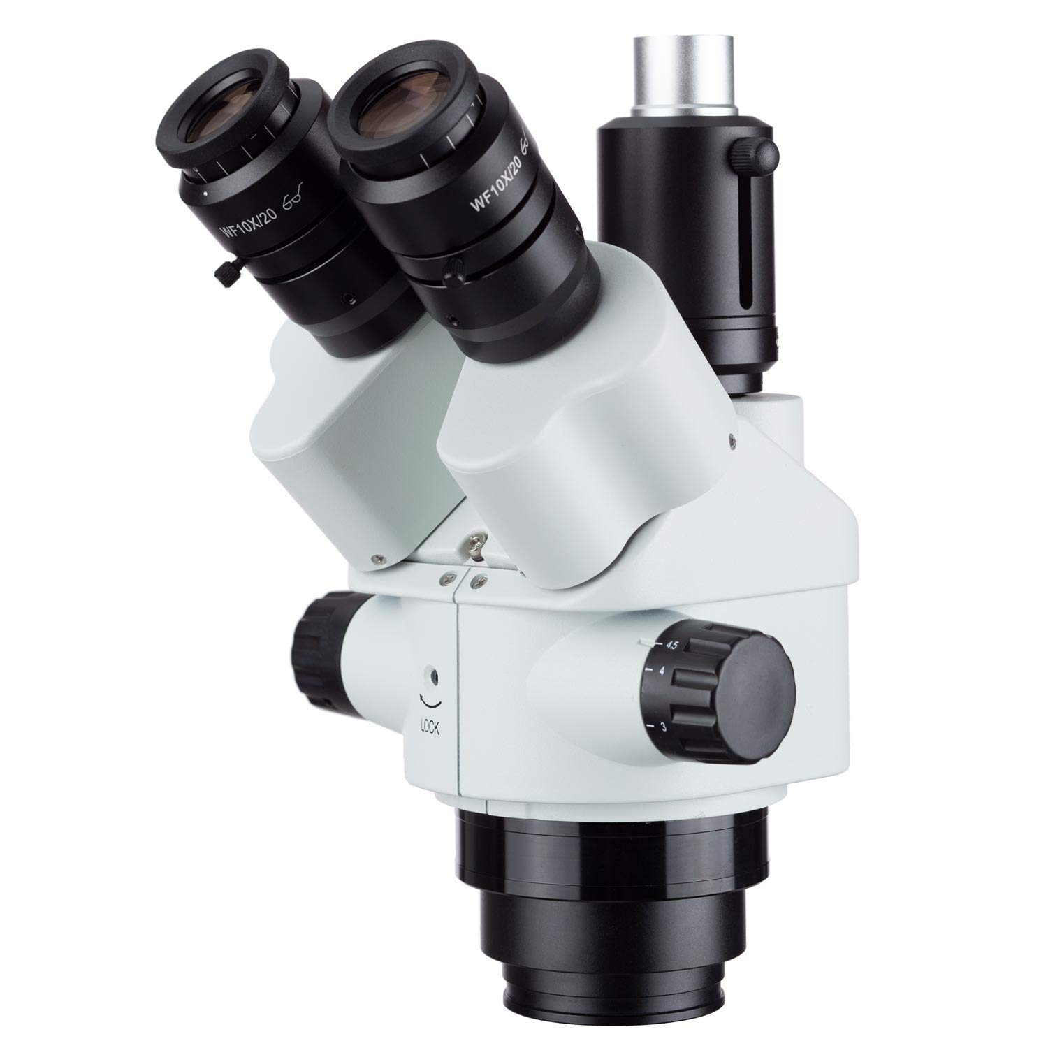 Algopix Similar Product 10 - AmScope  7X45X SimulFocal Trinocular