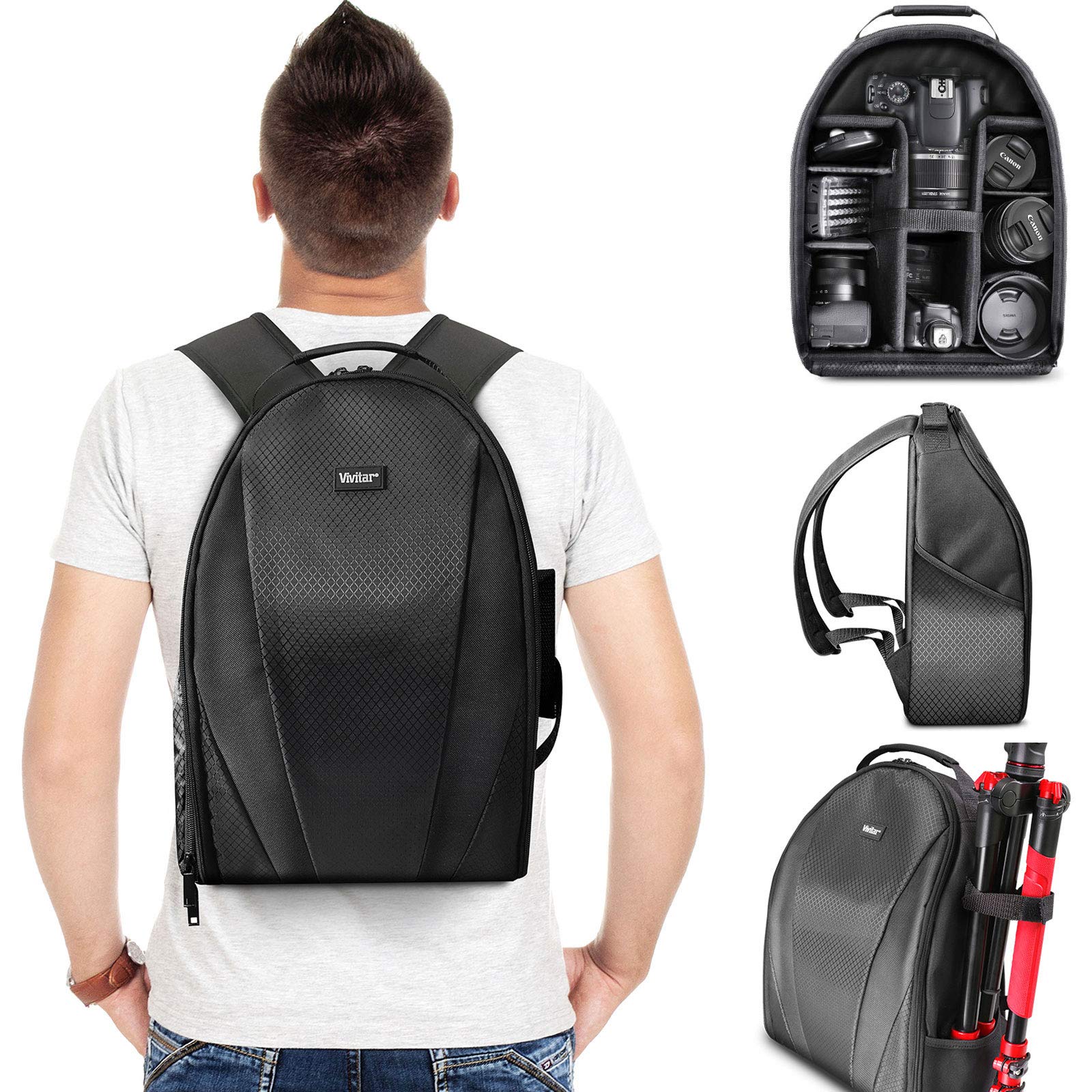 Algopix Similar Product 11 - Vivitar Camera Backpack Bag for Sony