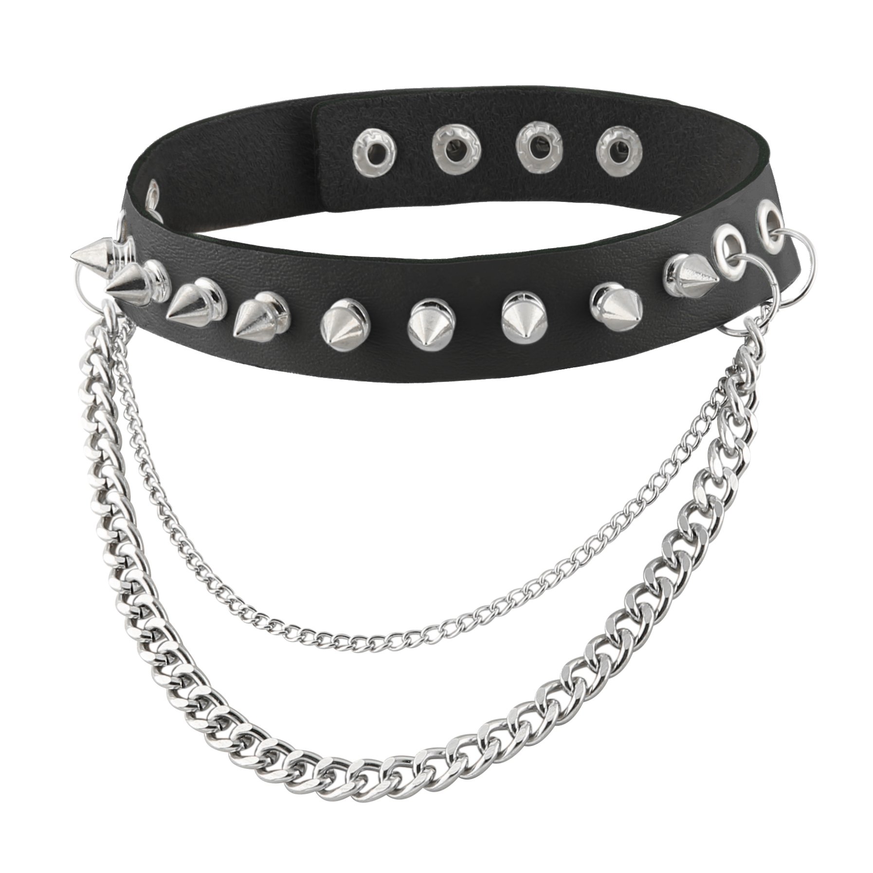 Algopix Similar Product 19 - HZMAN Fashion Women Men Cool Punk Goth