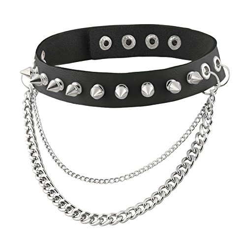 Algopix Similar Product 15 - HZMAN Fashion Women Men Cool Punk Goth