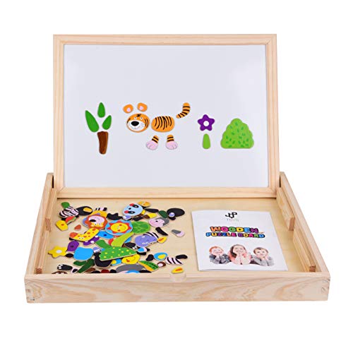 Algopix Similar Product 1 - JQP XL Wooden Magnetic Letters Numbers