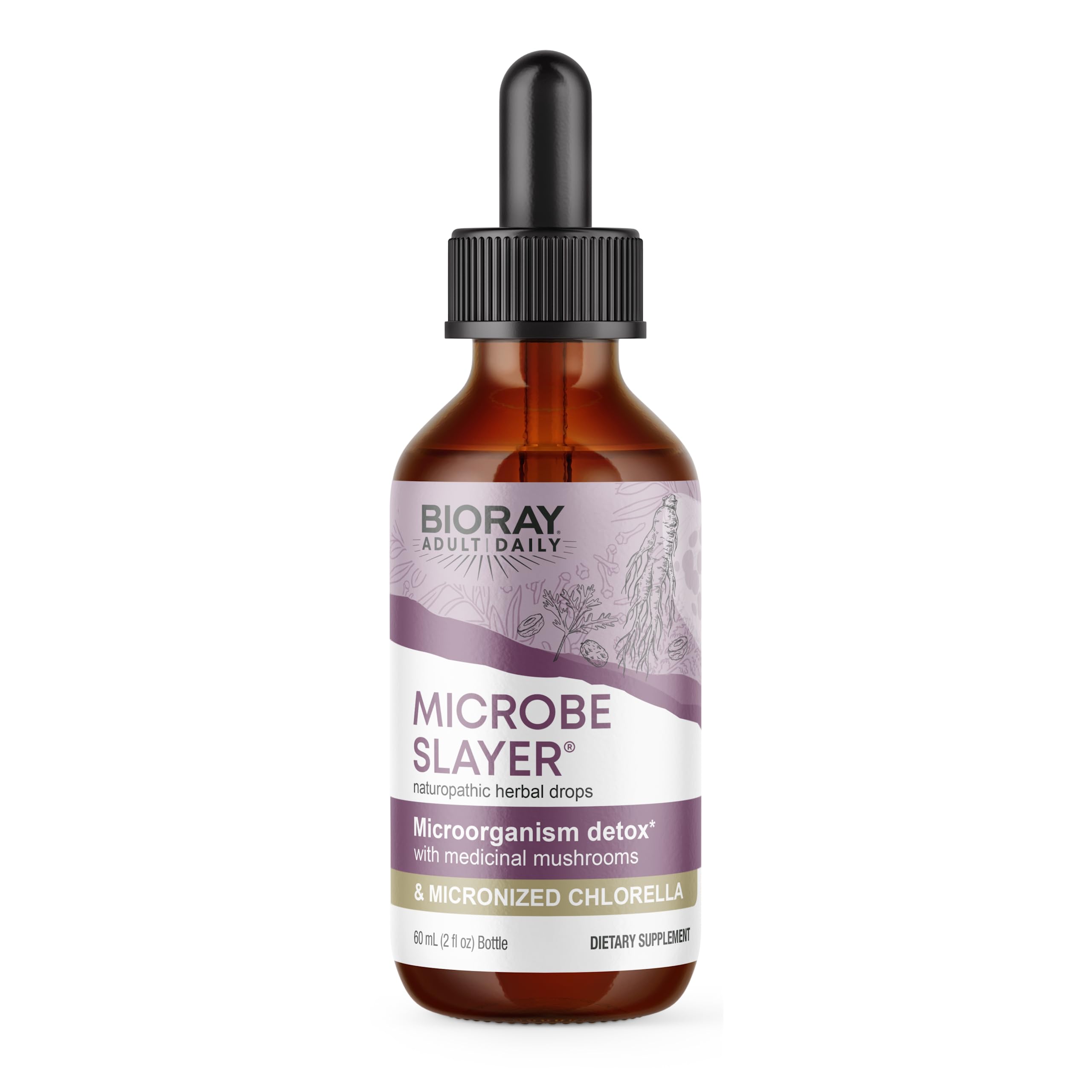 Algopix Similar Product 11 - BIORAY Daily Microbe Slayer  2 fl oz 