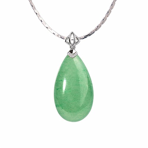 Algopix Similar Product 2 - iSTONE Natural Gemstone Green Jade