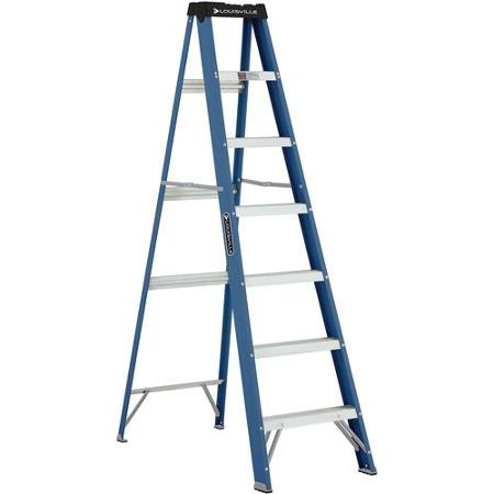 Algopix Similar Product 9 - Louisville Ladder 7 Fiberglass Ladder