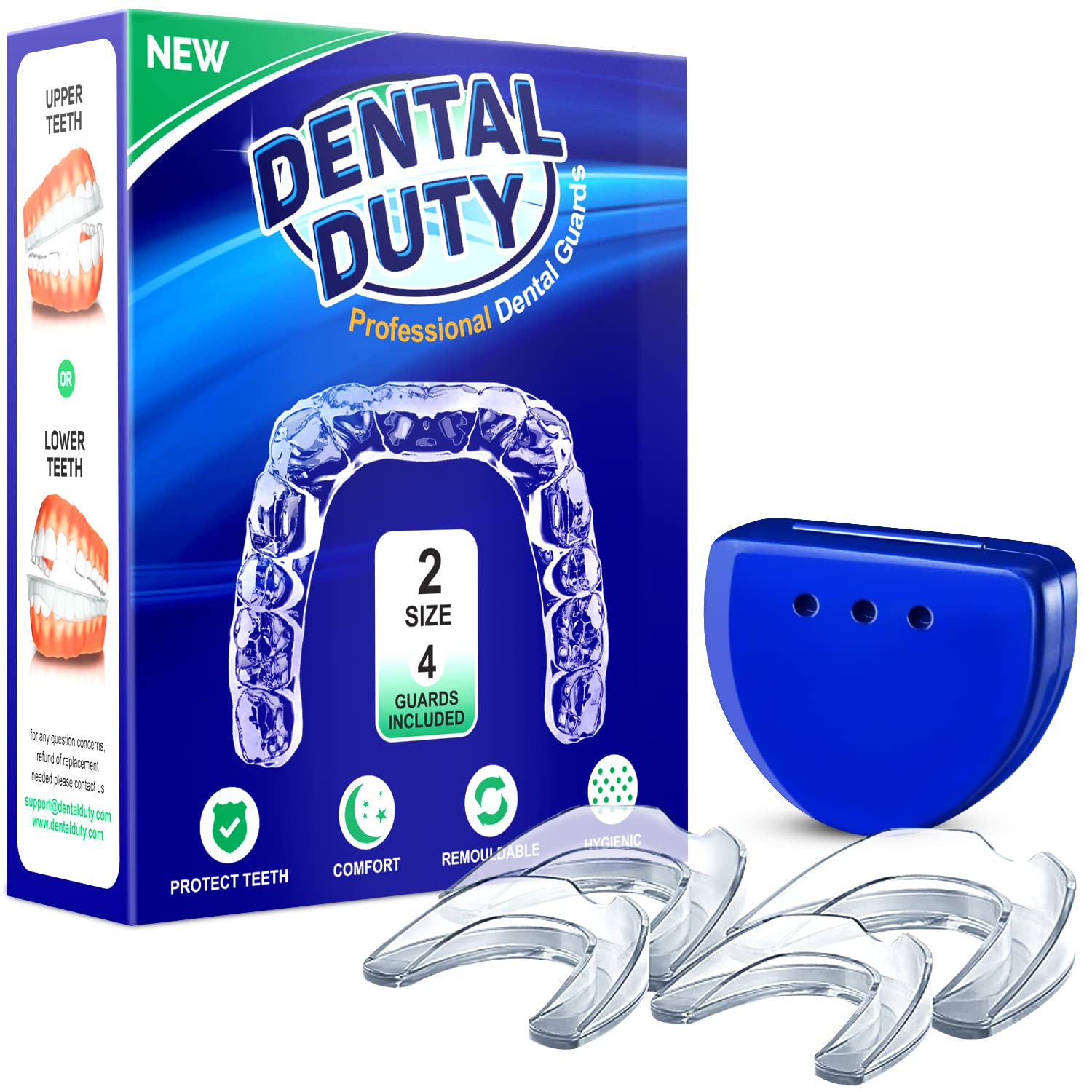 Algopix Similar Product 14 - Professional Mouth Guard for Grinding