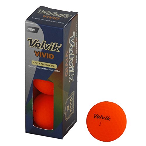 Algopix Similar Product 17 - Volvik Vivid Mat Colored Golf Balls
