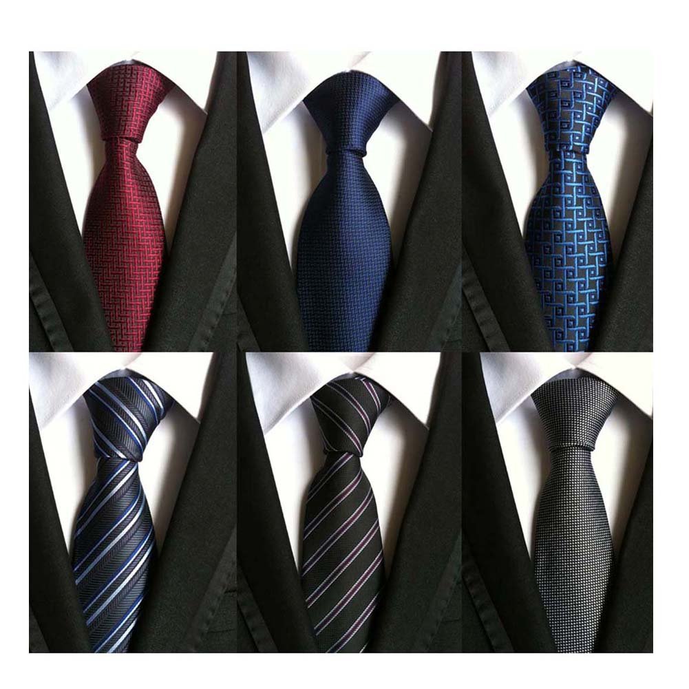 Algopix Similar Product 16 - WeiShang Lot 6 PCS Classic Mens Tie