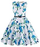 Algopix Similar Product 1 - Blue Floral Vintage Wiggle Girls