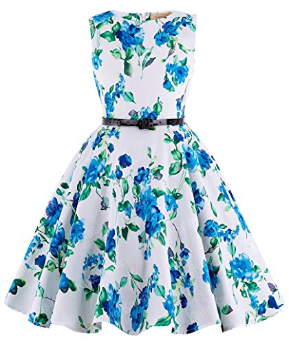 Algopix Similar Product 18 - Blue Floral Vintage Wiggle Girls