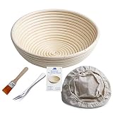 Algopix Similar Product 2 - M JINGMEI Banneton Proofing Basket 10