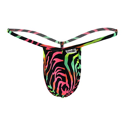 Algopix Similar Product 19 - CandyMan 99170 Animal Print Thong Color