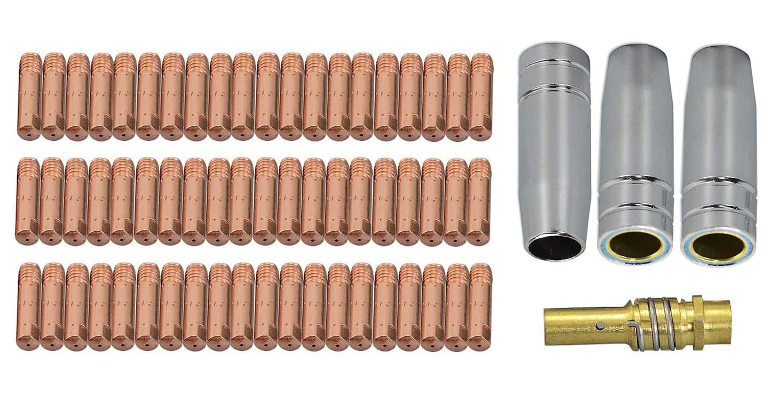 Algopix Similar Product 18 - RIVERWELD MIG MAG Contact Tips M6