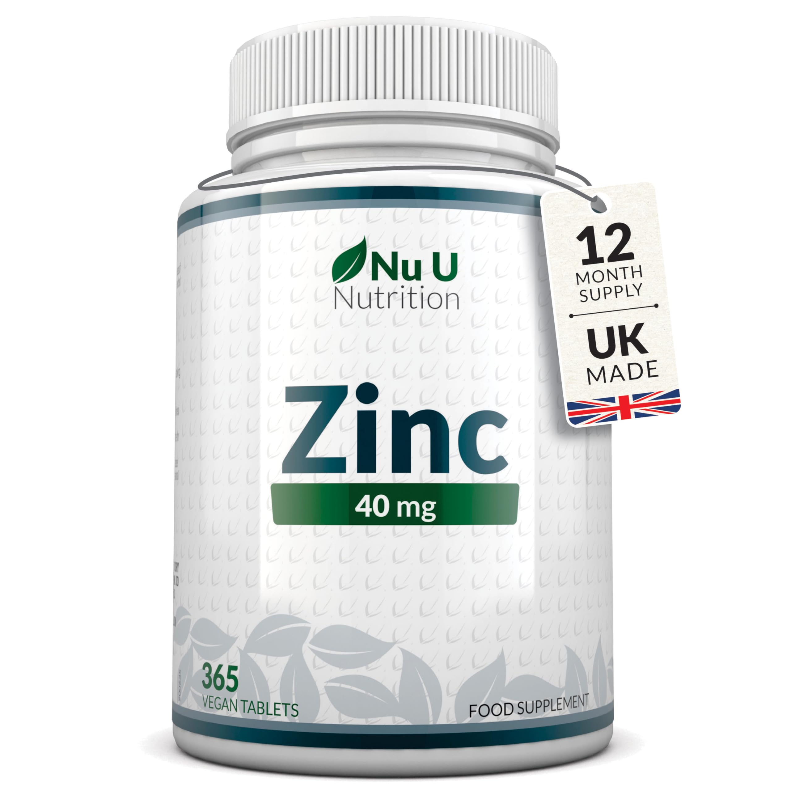 Algopix Similar Product 11 - ZINC 50mg 365 Tablets 12 Months