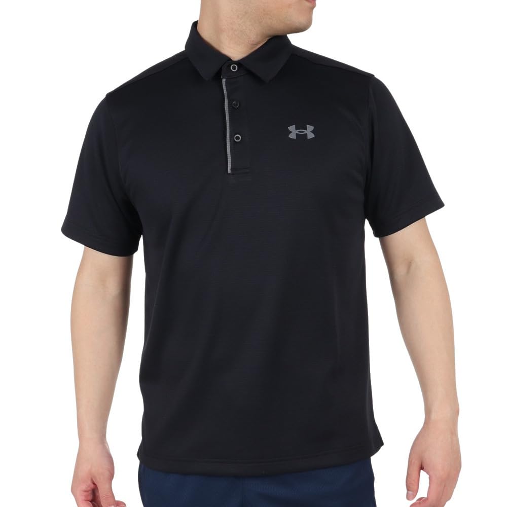 Algopix Similar Product 8 - Under Armour Men's UA Tech Polo LG Black