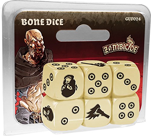 Algopix Similar Product 11 - CMON Zombicide Black Plague Bone Dice