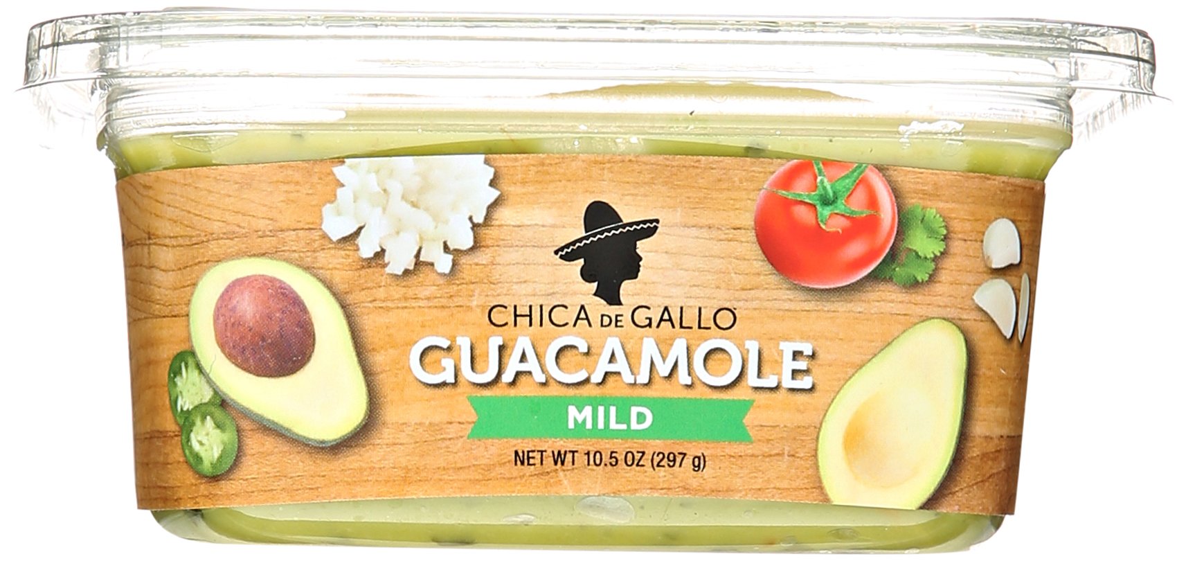 Algopix Similar Product 1 - Chica de Gallo Mild Guacamole, 10.5 oz