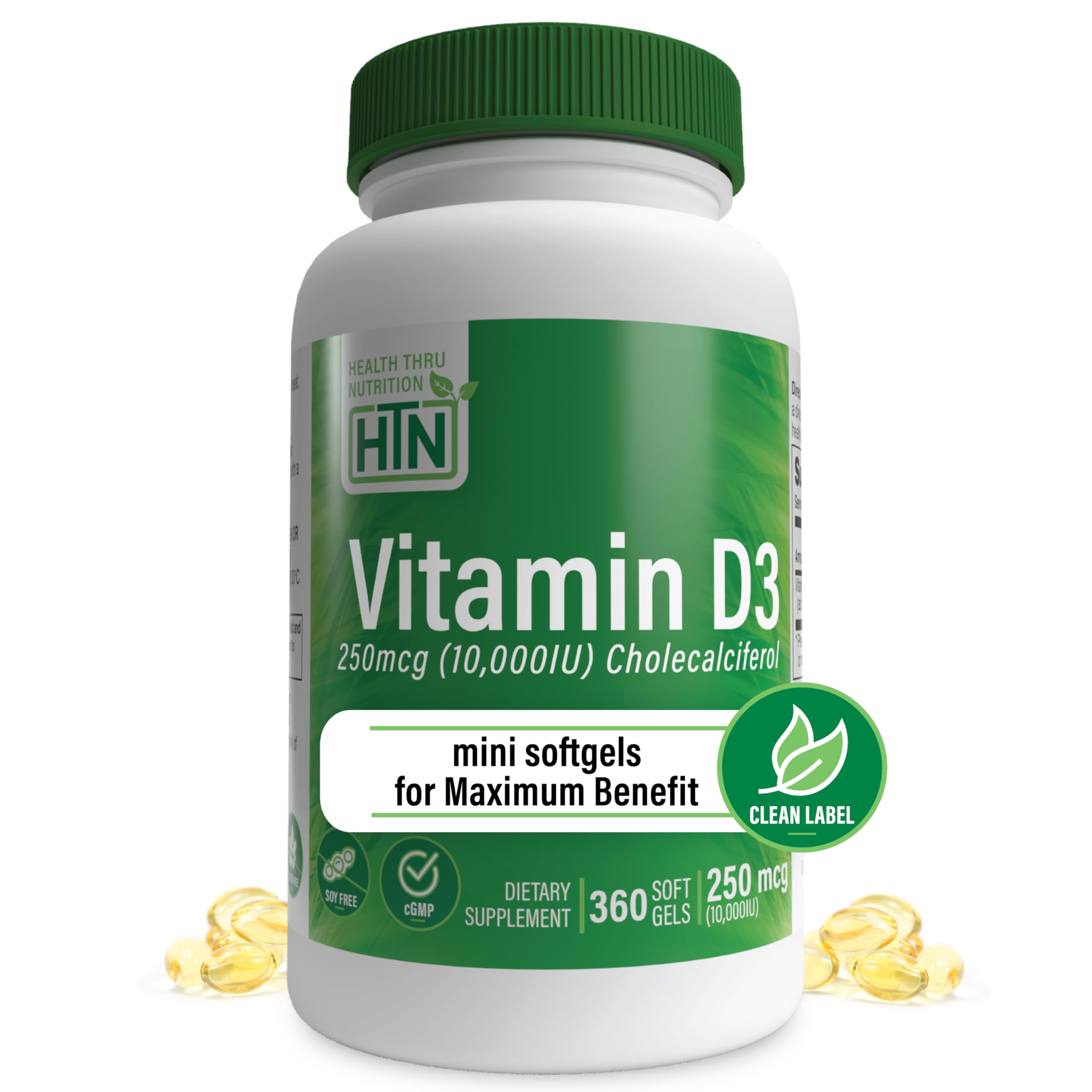 Algopix Similar Product 17 - Health Thru Nutrition Vitamin D3