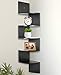 Algopix Similar Product 3 - Greenco Corner Shelf 5 Tier Shelves