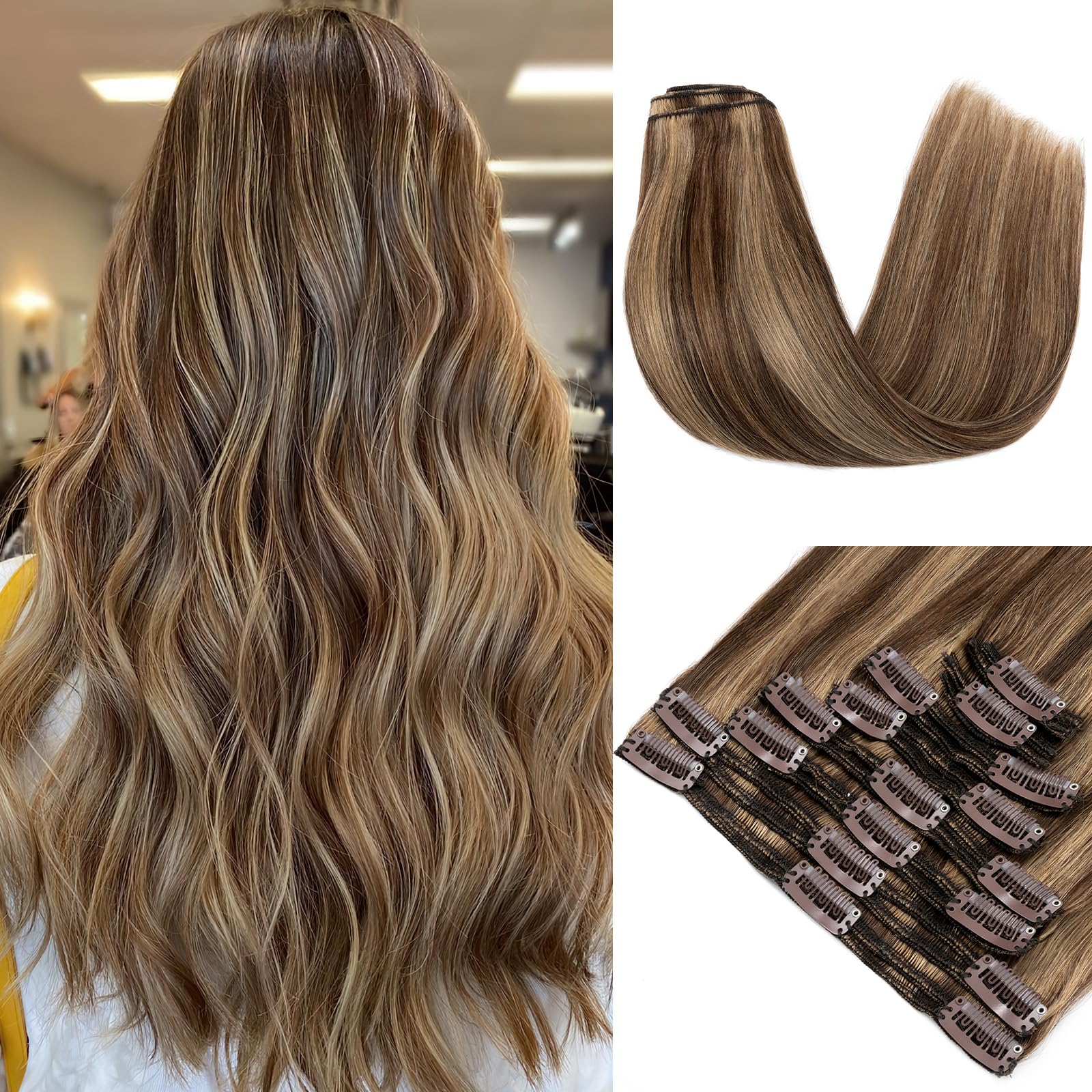 Algopix Similar Product 18 - MYLADY Double Weft 100 Remy Human